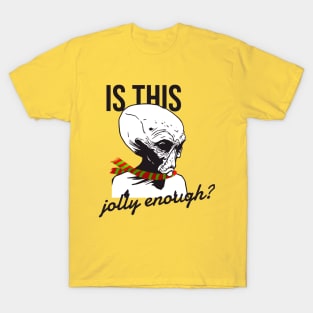 Is this jolly enough? Sad alien T-Shirt